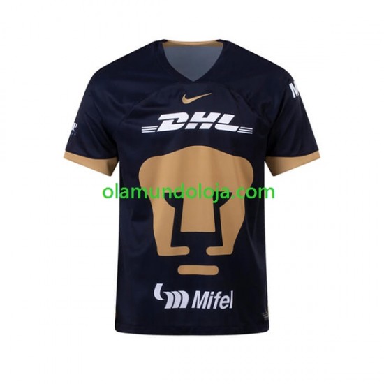 Camisola Pumas UNAM Homem Equipamento Segundo 2023-2024 Manga Curta